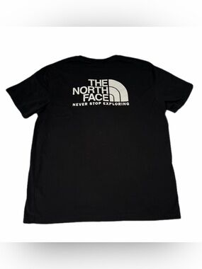 The North Face Tee, Black and White, Men’s Size XL